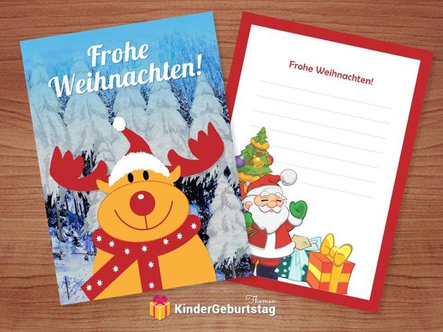Bastelideen für Weihnachtskarten: Kostenlose Vorlagen zum Selberbasteln Bastelideen für Weihnachtskarten: Kostenlose Vorlagen zum Selberbasteln
