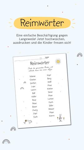Verbessere die Ergebnisse der Reimemaschine Finde passende Wörter, die