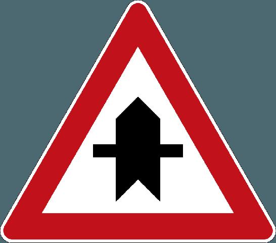 Interpretation des Verkehrszeichens "Vorfahrt"