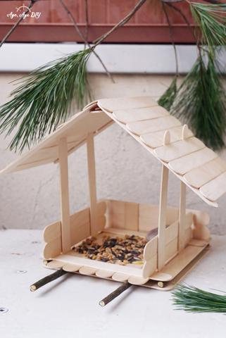 Gemeinsam kreativ werden: Vogelhaus selber bauen mit Anleitung für Kinder Gemeinsam kreativ werden: Vogelhaus selber bauen mit Anleitung für Kinder