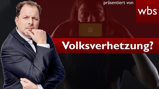 Strafen für Volksverhetzung auf Facebook und in WhatsApp-Gruppen