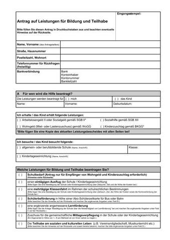 Auszahlungszeitpunkt für Bildungs- und Teilhabepaket: Wichtige Informationen Auszahlungszeitpunkt für Bildungs- und Teilhabepaket: Wichtige Informationen