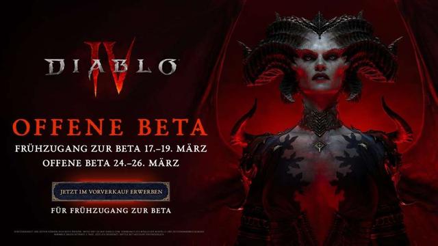 Diablo 4 Open Beta: Starttermin und Dauer der Testphase Diablo 4 Open Beta: Starttermin und Dauer der Testphase