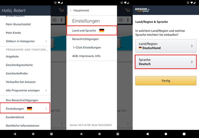 Spracheinstellungen bei Amazon ändern: Warum ist die Website auf Englisch? Spracheinstellungen bei Amazon ändern: Warum ist die Website auf Englisch?