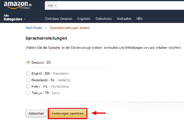 Amazon-Website in Deutsch anzeigen lassen: Schritt-für-Schritt Anleitung Amazon-Website in Deutsch anzeigen lassen: Schritt-für-Schritt Anleitung