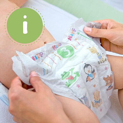 Der lange Strich in der Mitte: Was hat es mit diesem Merkmal bei einigen Windeln auf sich? Der lange Strich in der Mitte: Was hat es mit diesem Merkmal bei einigen Windeln auf sich?