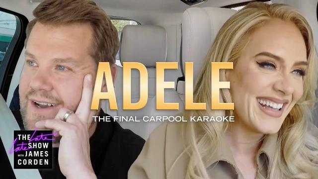 Emotionaler Abschied: Adele begleitet James Corden in letzter "Carpool Karaoke" Emotionaler Abschied: Adele begleitet James Corden in letzter "Carpool Karaoke"