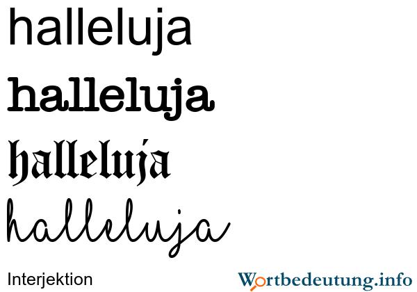 Die Bedeutung und Herkunft der Kurzform des Gottesnamens in "Halleluja" Die Bedeutung und Herkunft der Kurzform des Gottesnamens in "Halleluja"
