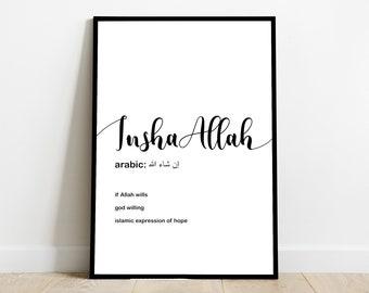 Die Bedeutung von "Inshallah" und wie es verwendet wird Die Bedeutung von "Inshallah" und wie es verwendet wird