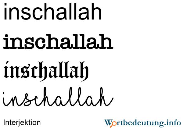 Inshallah: Eine Redewendung für Hoffnung und Wünsche Inshallah: Eine Redewendung für Hoffnung und Wünsche