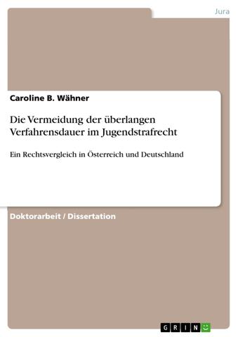 Rechtliche Aspekte der Strafunmündigkeit von Minderjährigen Rechtliche Aspekte der Strafunmündigkeit von Minderjährigen