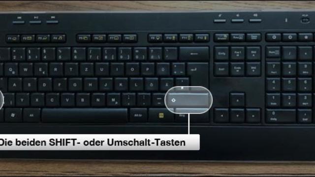 Umschalttaste: Wie kann sie genutzt werden?