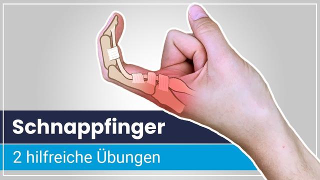 Konservative Behandlungsmöglichkeiten bei einem Schnappfinger Konservative Behandlungsmöglichkeiten bei einem Schnappfinger