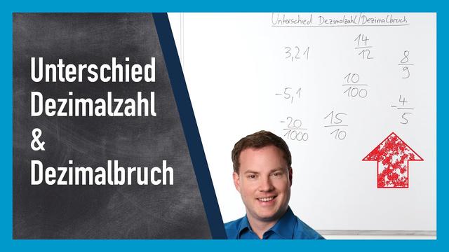 Unterschied zwischen Dezimalzahlen und Dezimalbrüchen