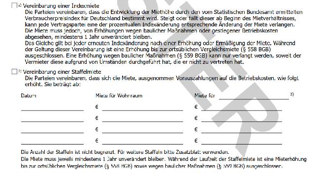 Indexmietvertrag: Eine alternative Möglichkeit zur Mietpreisanpassung