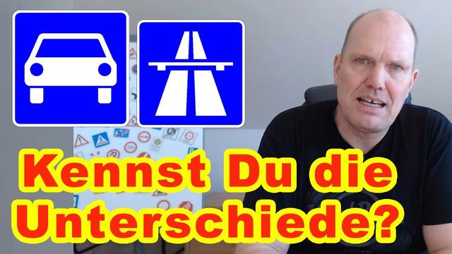 Unterschiede zwischen einer Kraftfahrstraße und einer Autobahn Unterschiede zwischen einer Kraftfahrstraße und einer Autobahn