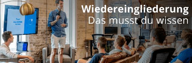 Lösungsansätze für gescheiterte Wiedereingliederungen in Unternehmen Lösungsansätze für gescheiterte Wiedereingliederungen in Unternehmen