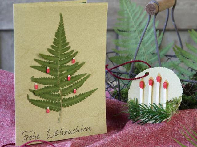 Kreative Ideen: Weihnachtskarten selber machen leicht gemacht