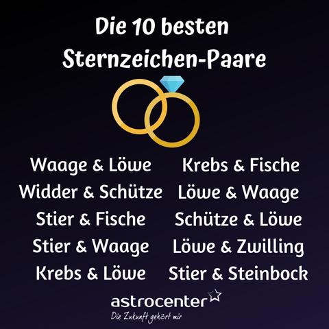 Die besten Sternzeichen: Widder, Löwe und Krebs Die besten Sternzeichen: Widder, Löwe und Krebs