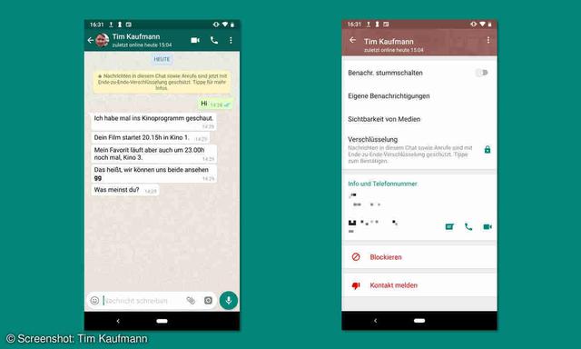 Blockieren auf WhatsApp: Was der andere Nutzer sieht
