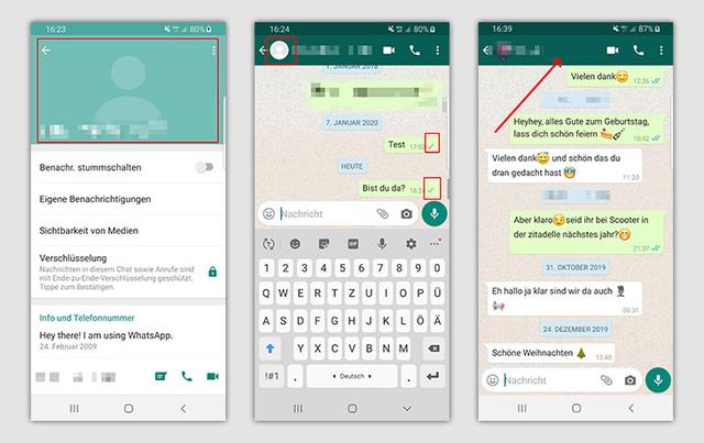 Was passiert, wenn man jemanden in WhatsApp blockiert?