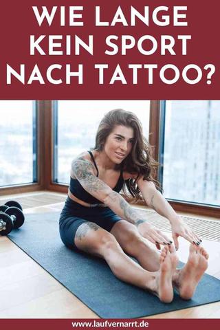 Sport nach dem Stechen eines Tattoos: Wie lange sollte man pausieren? Sport nach dem Stechen eines Tattoos: Wie lange sollte man pausieren?