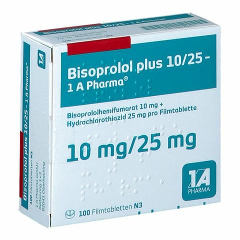 Aktuelle Informationen zum Lieferengpass für Bisoprolol plus 10/25 - 1 A Pharma Filmtabletten Aktuelle Informationen zum Lieferengpass für Bisoprolol plus 10/25 - 1 A Pharma Filmtabletten