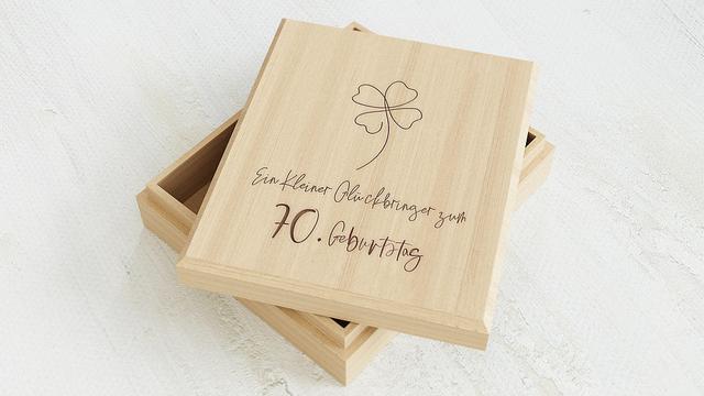 Witzige Geschenke zum 70. Geburtstag selbstgemacht - Die besten Ideen