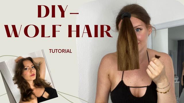 Do-it-yourself: So gelingt der Wolf Cut Schnitt zu Hause