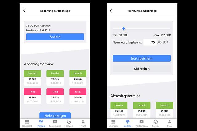 Einfach einloggen und Zählerstand mitteilen bei E wie einfach